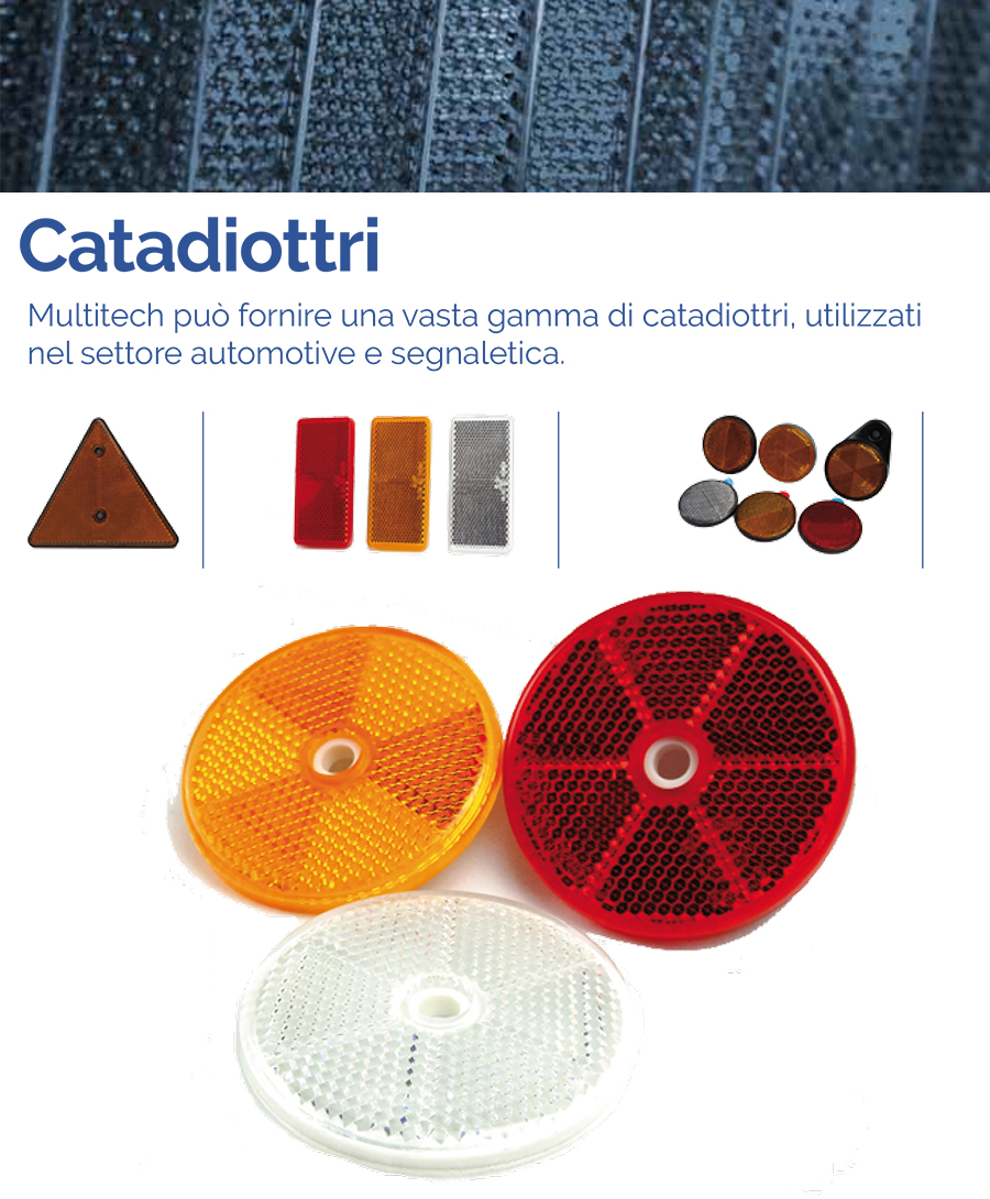 Catadiottri e reflectors multitech srl collegno